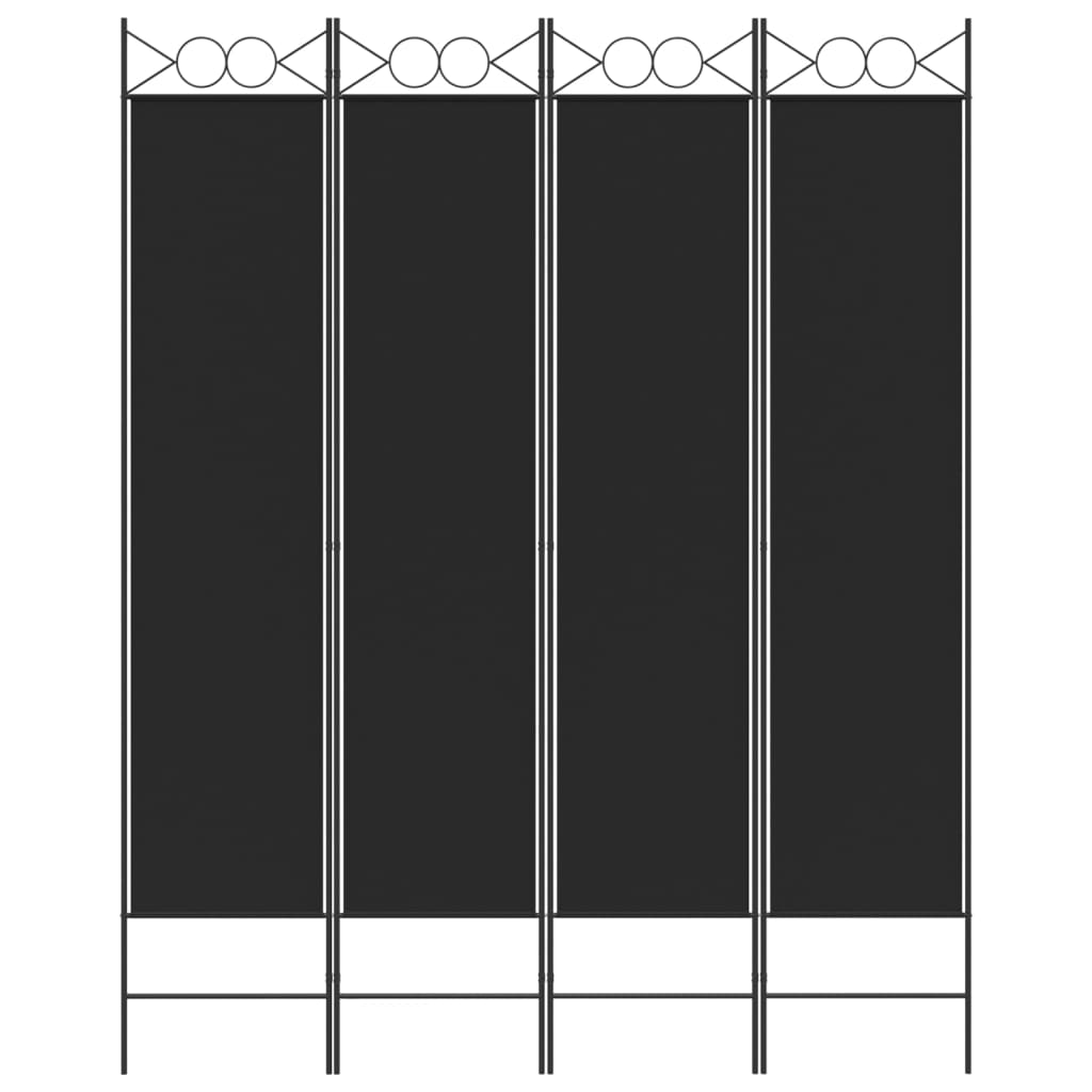 6-Panel Room Divider Fabric Privacy Screen Paravent Multi Colours/Sizes vidaXL