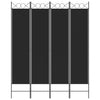 6-Panel Room Divider Fabric Privacy Screen Paravent Multi Colours/Sizes vidaXL