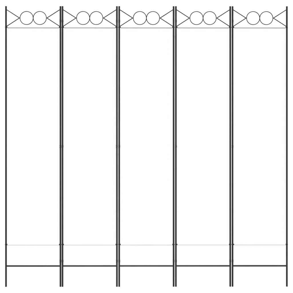 6-Panel Room Divider Fabric Privacy Screen Paravent Multi Colours/Sizes vidaXL