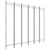 6-Panel Room Divider Fabric Privacy Screen Paravent Multi Colours/Sizes vidaXL