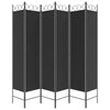 6-Panel Room Divider Fabric Privacy Screen Paravent Multi Colours/Sizes vidaXL