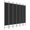 6-Panel Room Divider Fabric Privacy Screen Paravent Multi Colours/Sizes vidaXL
