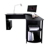 Large Corner Desk with shelves for Home Office - Piranha Furniture Pacu