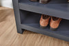 LANCASTER RANGE SIMPLE SHOE CABINET OTTOMAN STORAGE UNIT BENCH WALL RACK HALLWAY