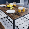 Dining Table and Chairs Bench Seat Set 4 Seater Vintage Home Kitchen Dining Room