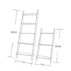 Ladder Wall Shelf Bookcase Shelving Unit Wood 5 Tier Home Storage/Display Stand