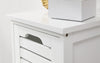 BERGEN RANGE SHOE CABINET DRAWER CUPBOARD BATHROOM SHELVING STORAGE UNIT WHITE