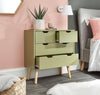 NYBORG 2+2 4 DRAWER CHEST TABLE BEDSIDE SIDE END TABLE DRESSER CABINET STORAGE