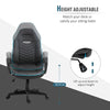 Executive Office/ Gaming Chair PU Leather Adjustable Padded Seat w/ Wheels