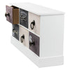 Miniature Wooden Drawer Table Top Small Cabinet Accessories Storage Organiser