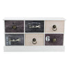 Miniature Wooden Drawer Table Top Small Cabinet Accessories Storage Organiser