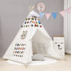 Newest Cotton Canvas Children Kids Indian Tent Teepee Indoor Outdoor Play House
