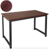 Home Office Computer Desk Study PC Writing Table Workstation Shelf Furniture UK