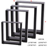 Pair of Iron Metal Table Legs Industrial Style Furniture Desk Bench Base Frame