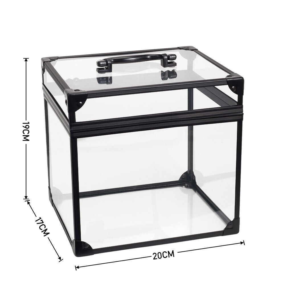 Extra Large Makeup Case Vanity Box Jewelry Cosmetic Nail Storage Carry Container