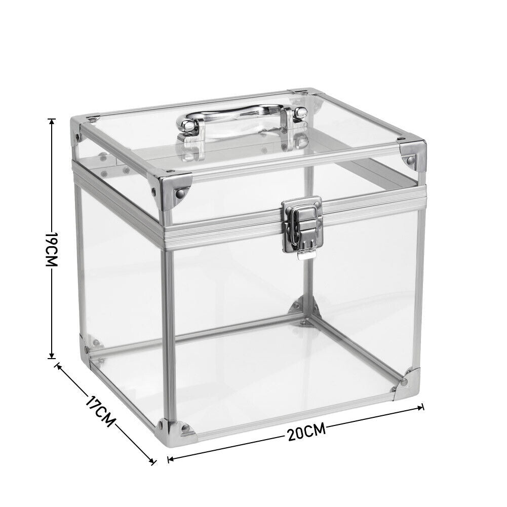 Extra Large Makeup Case Vanity Box Jewelry Cosmetic Nail Storage Carry Container