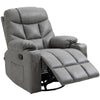 PU Leather Manual Recliner Chair, Recliner Armchair for Living Room