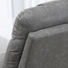 PU Leather Manual Recliner Chair, Recliner Armchair for Living Room