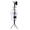 Heavy Duty Coat Stand Garment Rack Metal 12 Hooks Clothes Rail Hat Umbrella Hang