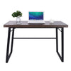 Vintage Computer Desk PC Laptop Office Home Table Study Workstation Metal Frame