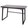 Vintage Computer Desk PC Laptop Office Home Table Study Workstation Metal Frame