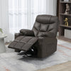 PU Leather Manual Recliner Chair, Recliner Armchair for Living Room
