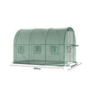 Outdoor Greenhouse Walk in Polytunnel Steel Tent Garden Plants Grow House Shade