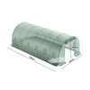 Heavy Duty Walk-In Tunnel Plant Garden Greenhouse Galvanized Steel UV-Shade Tent