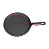 Cast Iron Skillet Frying Pan Pancake Griddle BBQ Premium Quality Multi-Choice UK