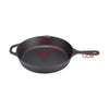 Cast Iron Skillet Frying Pan Pancake Griddle BBQ Premium Quality Multi-Choice UK