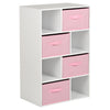 White Cube Kids Bedroom Unit & Storage Box Shelves Childrens Furniture