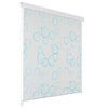 Shower Curtain Roller Blind White Home Bathroom Divider Privacy Screen vidaXL