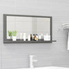 Bathroom Mirror Engineered Wood Toilet Wall Mirror Multi Colours/Sizes vidaXL