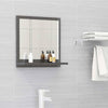 Bathroom Mirror Engineered Wood Toilet Wall Mirror Multi Colours/Sizes vidaXL