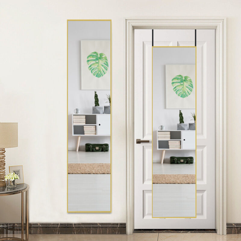 Long Mirror Full Length Over Door Hanging Wall Mounted Mirror Bedroom Dressing