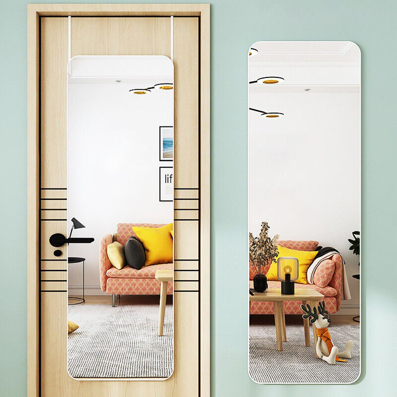 Long Mirror Full Length Over Door Hanging Wall Mounted Mirror Bedroom Dressing