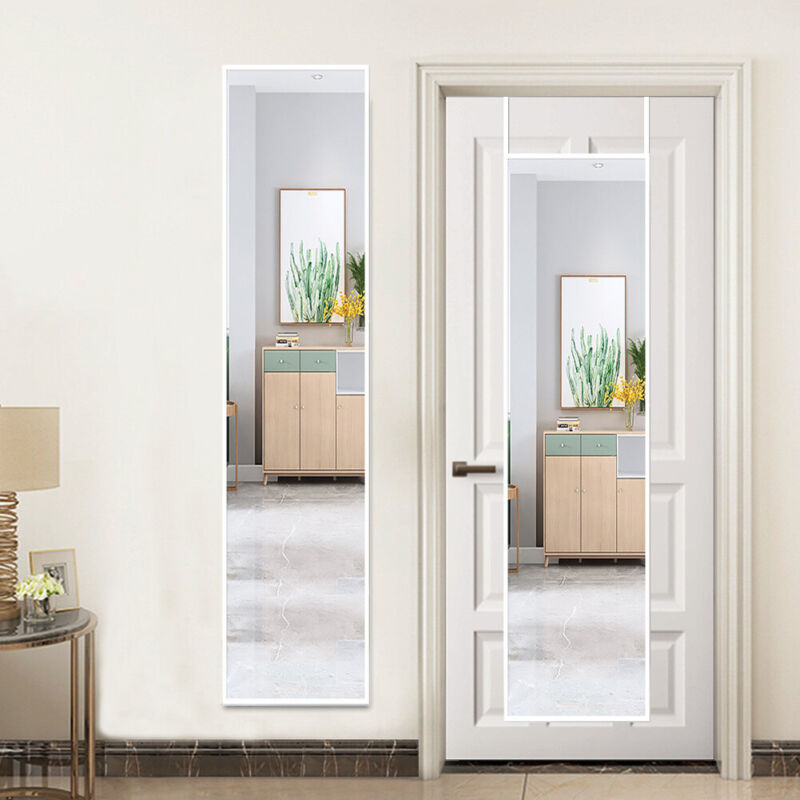 Long Mirror Full Length Over Door Hanging Wall Mounted Mirror Bedroom Dressing