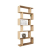 WestWood Modern Book Shelves | 6 Tier S Shape Bookshelf Case Storage - PB01