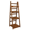 New 4 Tier Wooden Ladder Folding Book Shelf Stand Plant Flower Display Shelving