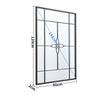 Window Style Mirror Home Decoration Wall Mount Fireplace Hallway Outdoor Mirror