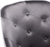 EMILE VELVET SWIVEL DESK STUDY HOME OFFICE COMPUTER CHAIR LIVINGROOM ARMCHAIR