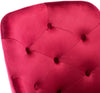 EMILE VELVET SWIVEL DESK STUDY HOME OFFICE COMPUTER CHAIR LIVINGROOM ARMCHAIR