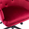 EMILE VELVET SWIVEL DESK STUDY HOME OFFICE COMPUTER CHAIR LIVINGROOM ARMCHAIR