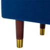 KATRINA VELVET STORAGE OTTOMAN FOOTSTOOL BEDROOM LIVING ROOM BENCH SEATING