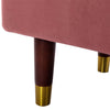 KATRINA VELVET STORAGE OTTOMAN FOOTSTOOL BEDROOM LIVING ROOM BENCH SEATING