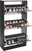 Shoe Rack Shoe Storage Cabinet Wooden Stand Cupboard Unit 3 Drawer Organiser