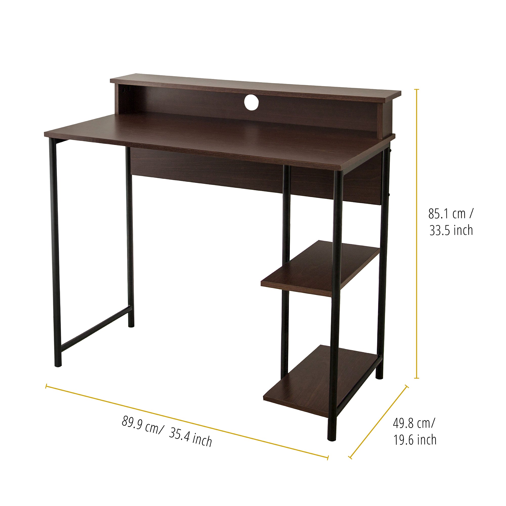 35 inch deals l shaped desk