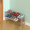 2/3/4 Tier Minimalist Shoe Rack Extendable Metal Organiser Stand