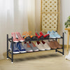 2/3/4 Tier Minimalist Shoe Rack Extendable Metal Organiser Stand