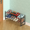 2/3/4 Tier Minimalist Shoe Rack Extendable Metal Organiser Stand